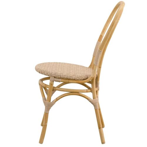 Lulu Outdoor Dining Chair, Natural 3 Lulu Outdoor Dining Chair, Natural