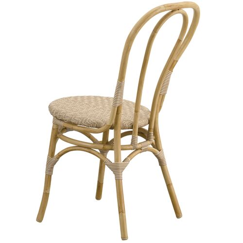 Lulu Outdoor Dining Chair, Natural 4 Lulu Outdoor Dining Chair, Natural