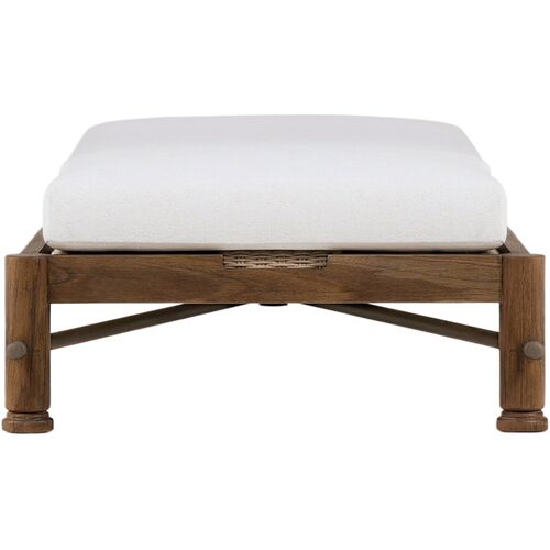 Finnegan Outdoor Teak Woven Chaise 5 Finnegan Outdoor Teak Woven Chaise