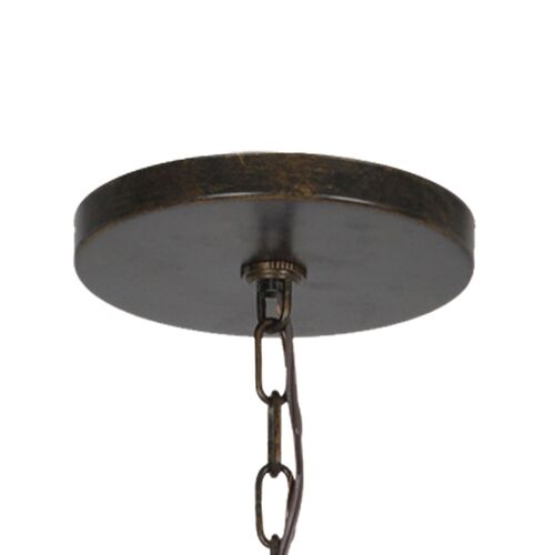 Solaris Outdoor 6-Light Chandelier, Bronze 5 Solaris Outdoor 6-Light Chandelier, Bronze