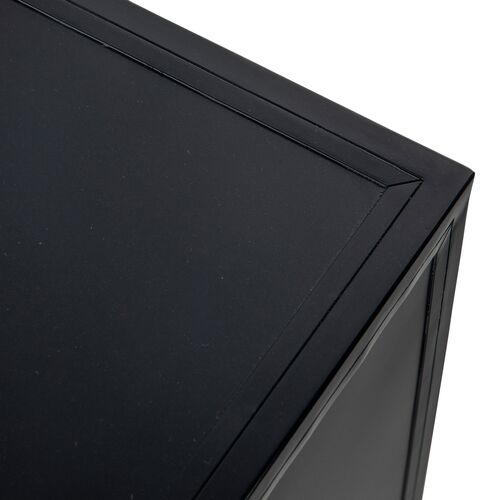 Coraline 8-Drawer Tall Dresser, Black 11 Coraline 8-Drawer Tall Dresser, Black