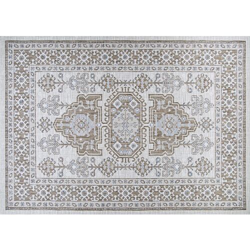 Roseburg Outdoor Rug, Ivory/Sand 1 Roseburg Outdoor Rug, Ivory/Sand