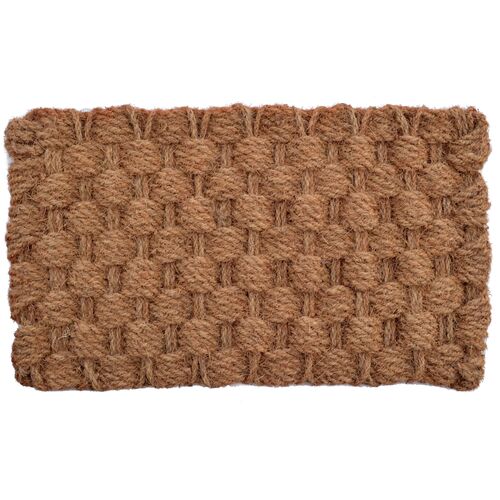 24x36 Admiral Rope Doormat, Brown 1 24x36 Admiral Rope Doormat, Brown
