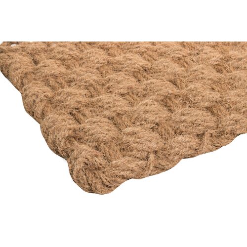 24x36 Admiral Rope Doormat, Brown 2 24x36 Admiral Rope Doormat, Brown