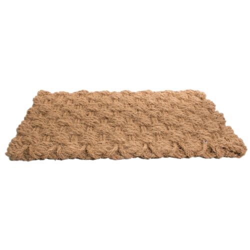 24x36 Admiral Rope Doormat, Brown 4 24x36 Admiral Rope Doormat, Brown