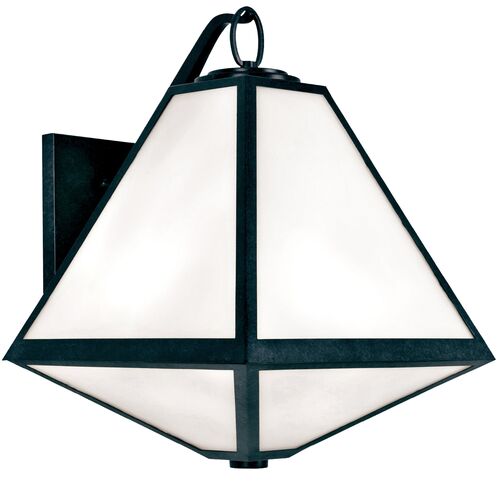 Glacier Outdoor 3-Light Sconce, Charcoal 1 Glacier Outdoor 3-Light Sconce, Charcoal