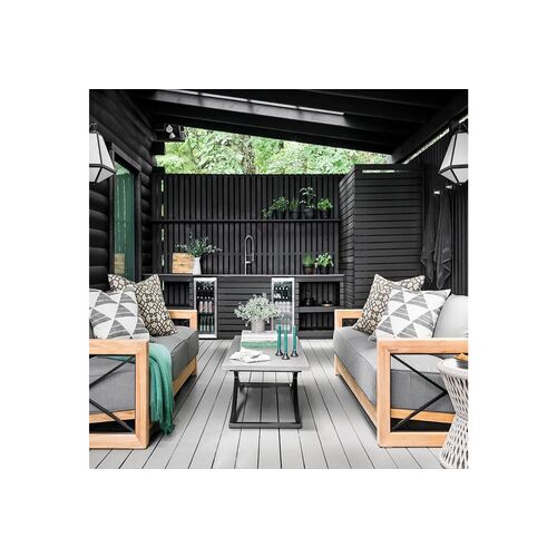 Glacier Outdoor 3-Light Sconce, Charcoal 7 Glacier Outdoor 3-Light Sconce, Charcoal