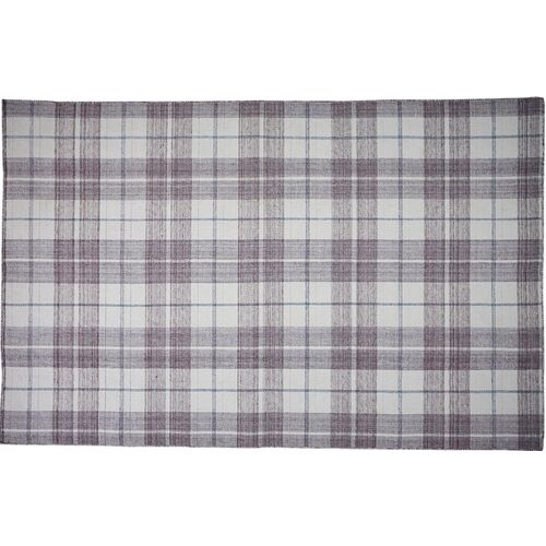 Bretton Plaid Outdoor Rug, Ivory/Gray 1 Bretton Plaid Outdoor Rug, Ivory/Gray