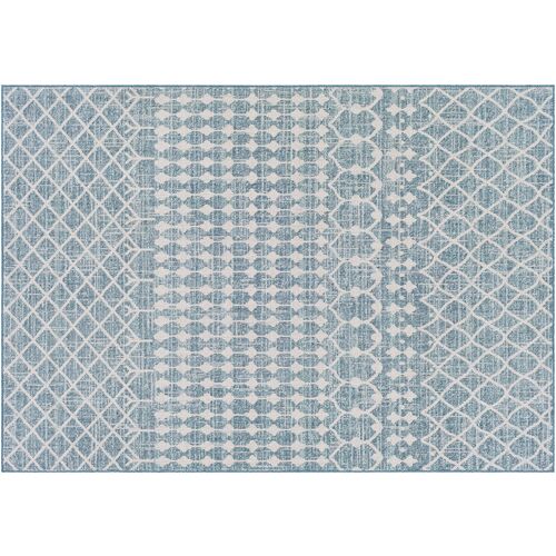 Vernazza Outdoor Rug, Bright Blue 1 Vernazza Outdoor Rug, Bright Blue