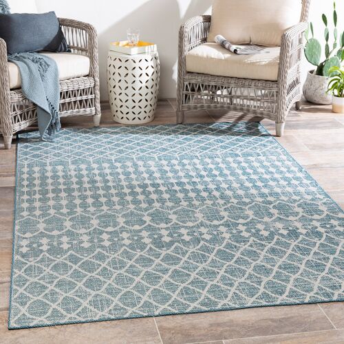 Vernazza Outdoor Rug, Bright Blue 9 Vernazza Outdoor Rug, Bright Blue