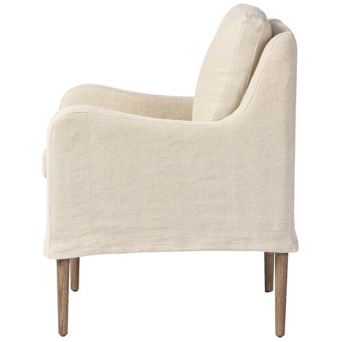 Aurelia Linen Slipcover Dining Chair 3 Aurelia Linen Slipcover Dining Chair