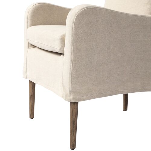 Aurelia Linen Slipcover Dining Chair 4 Aurelia Linen Slipcover Dining Chair