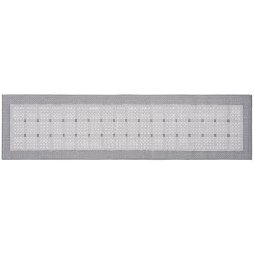Bermuda Border Outdoor Rug, Gray/Ivory 4 Bermuda Border Outdoor Rug, Gray/Ivory