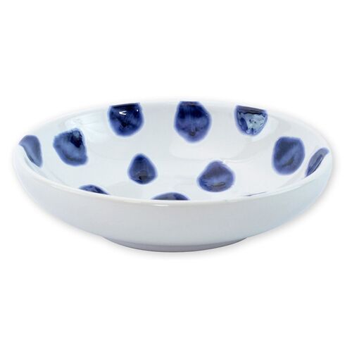 Santorini Dot Condiment Bowl, Blue/White 1 Santorini Dot Condiment Bowl, Blue/White
