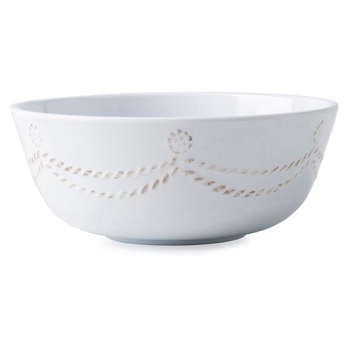 Berry & Thread Melamine Cereal Bowl, White 1 Berry & Thread Melamine Cereal Bowl, White