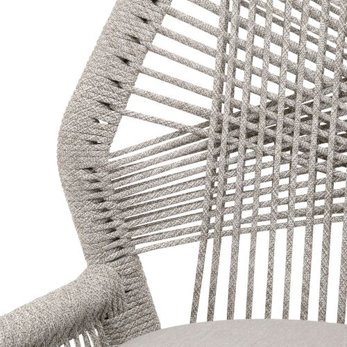 Easton Rope Barstool, Taupe/Pumice 6 Easton Rope Barstool, Taupe/Pumice