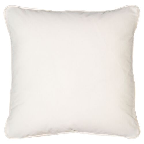 Scallop Outdoor Pillow, Black/White 3 Scallop Outdoor Pillow, Black/White