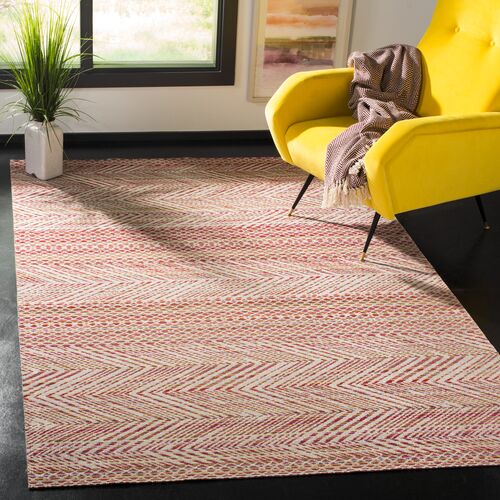 Montage Collection Outdoor Rug, Pink/Multi 2 Montage Collection Outdoor Rug, Pink/Multi