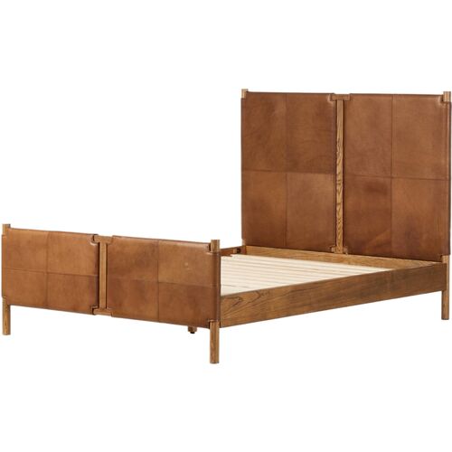 Ralph Leather Panel Bed 3 Ralph Leather Panel Bed