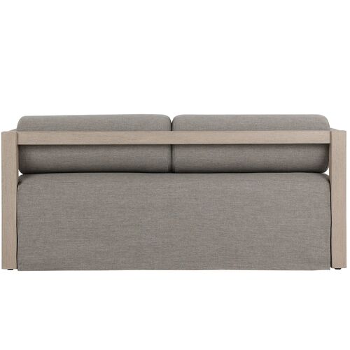 Bondhi Oudoor Daybed, Washed Brown Teak/Grey 6 Bondhi Oudoor Daybed, Washed Brown Teak/Grey