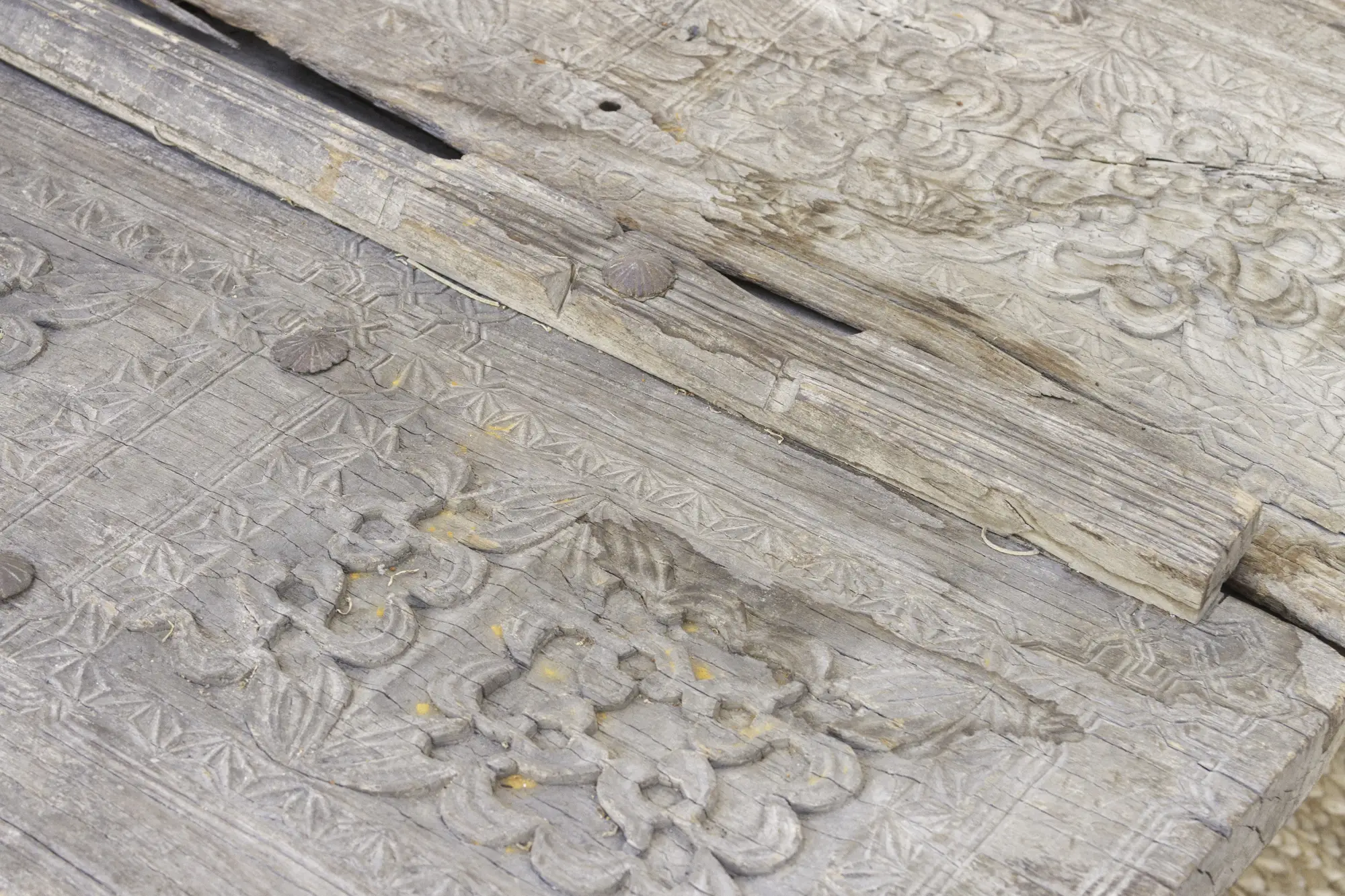 Rare Swat Valley Carved Coffee Table 5 Rare Swat Valley Carved Coffee Table
