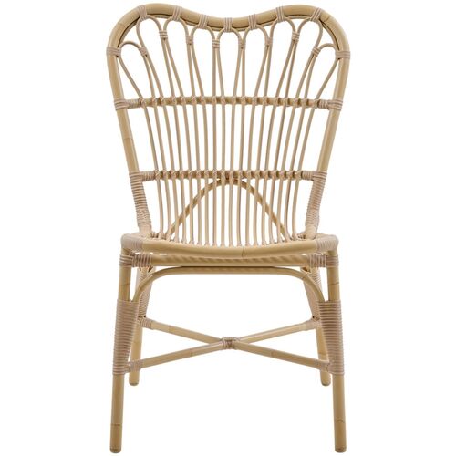 Margret Outdoor Dining Chair, Natural 2 Margret Outdoor Dining Chair, Natural
