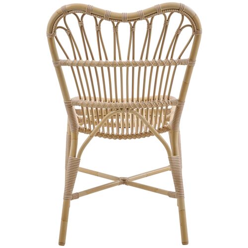 Margret Outdoor Dining Chair, Natural 4 Margret Outdoor Dining Chair, Natural