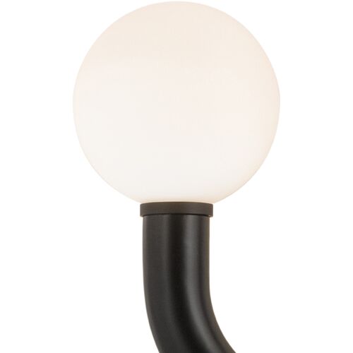 Happy Outdoor Wall Sconce, Black 3 Happy Outdoor Wall Sconce, Black