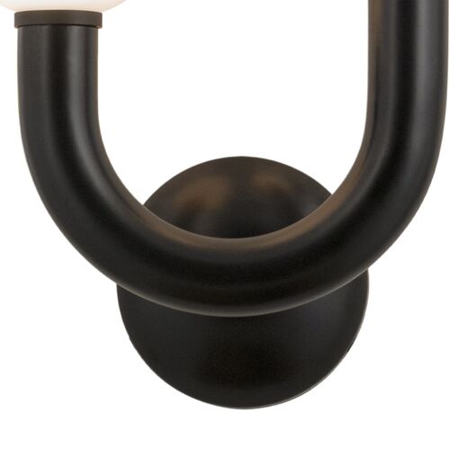 Happy Outdoor Wall Sconce, Black 4 Happy Outdoor Wall Sconce, Black