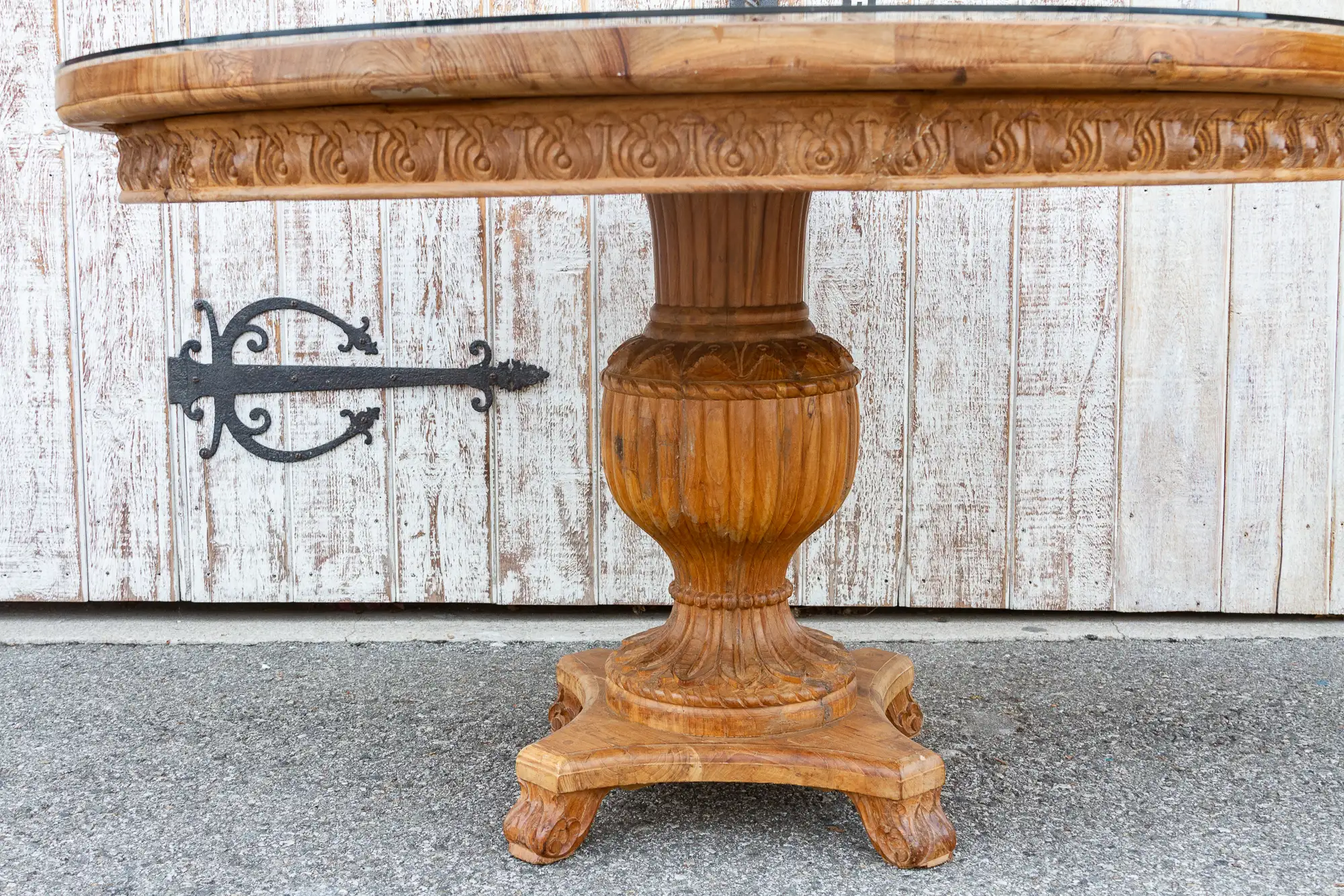 Antique Round Anglo Indian Table 4 Antique Round Anglo Indian Table