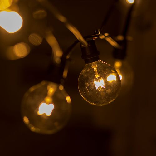 Tilly 10-Pc Circular String Lights, Clear 2 Tilly 10-Pc Circular String Lights, Clear