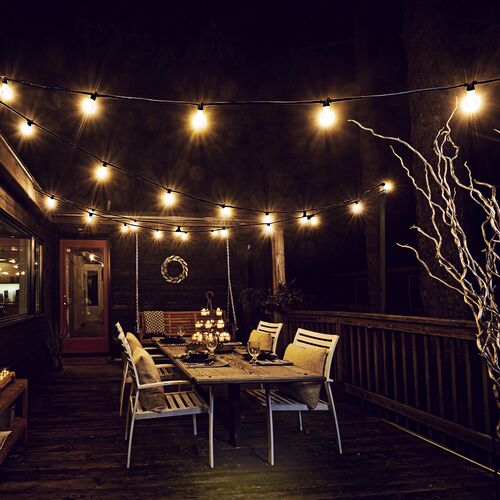 Tilly 10-Pc Circular String Lights, Clear 8 Tilly 10-Pc Circular String Lights, Clear