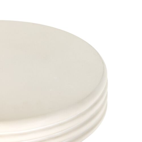 Emre Outdoor End Table, White Concrete 8 Emre Outdoor End Table, White Concrete