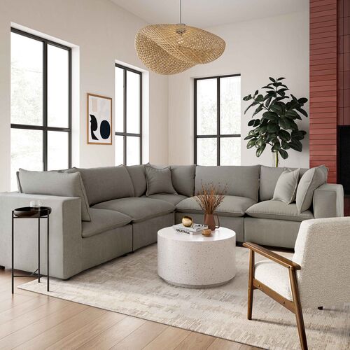 Benji Performance Modular 5-Pc L-Sectional 2 Benji Performance Modular 5-Pc L-Sectional