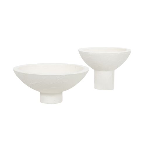 S/2 Presley Outdoor Planter, Plaster 1 S/2 Presley Outdoor Planter, Plaster