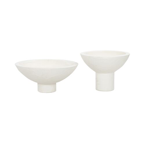 S/2 Presley Outdoor Planter, Plaster 2 S/2 Presley Outdoor Planter, Plaster