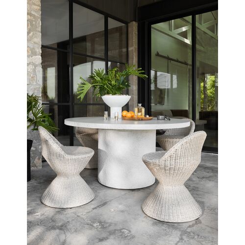 S/2 Presley Outdoor Planter, Plaster 7 S/2 Presley Outdoor Planter, Plaster