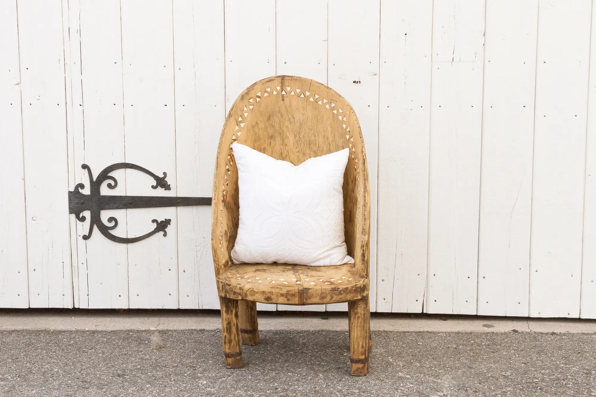Farmhouse Bleached & Inlaid Naga Chair 2 Farmhouse Bleached & Inlaid Naga Chair