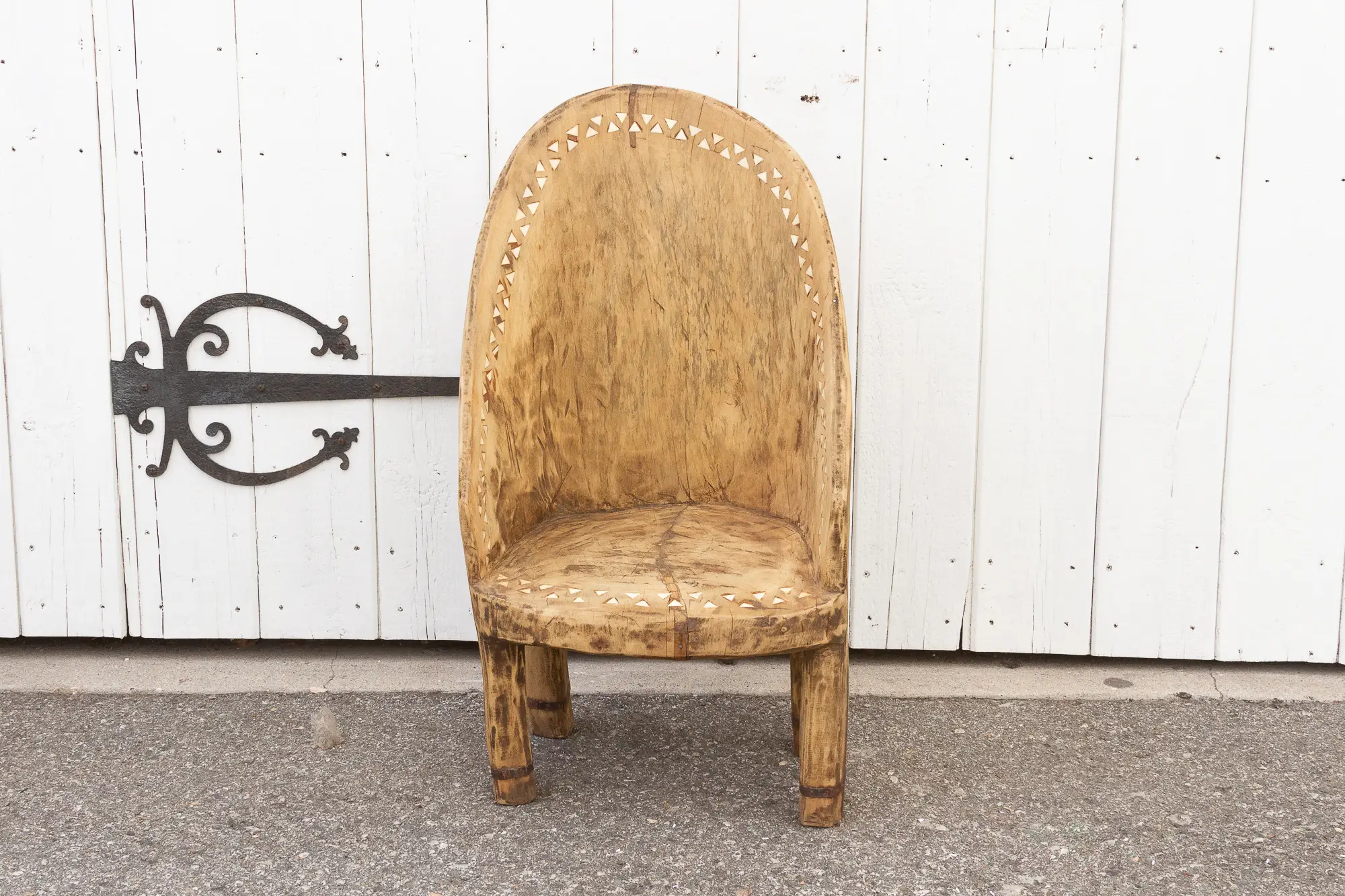 Farmhouse Bleached & Inlaid Naga Chair 3 Farmhouse Bleached & Inlaid Naga Chair
