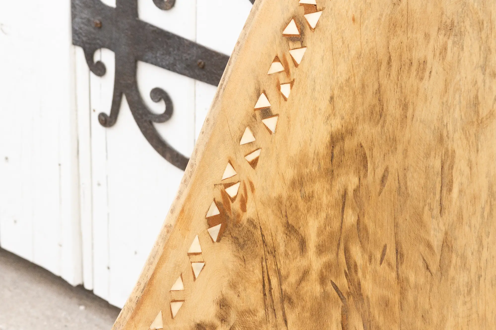 Farmhouse Bleached & Inlaid Naga Chair 5 Farmhouse Bleached & Inlaid Naga Chair