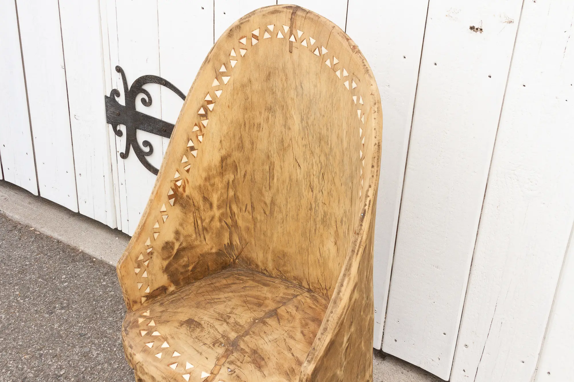 Farmhouse Bleached & Inlaid Naga Chair 6 Farmhouse Bleached & Inlaid Naga Chair