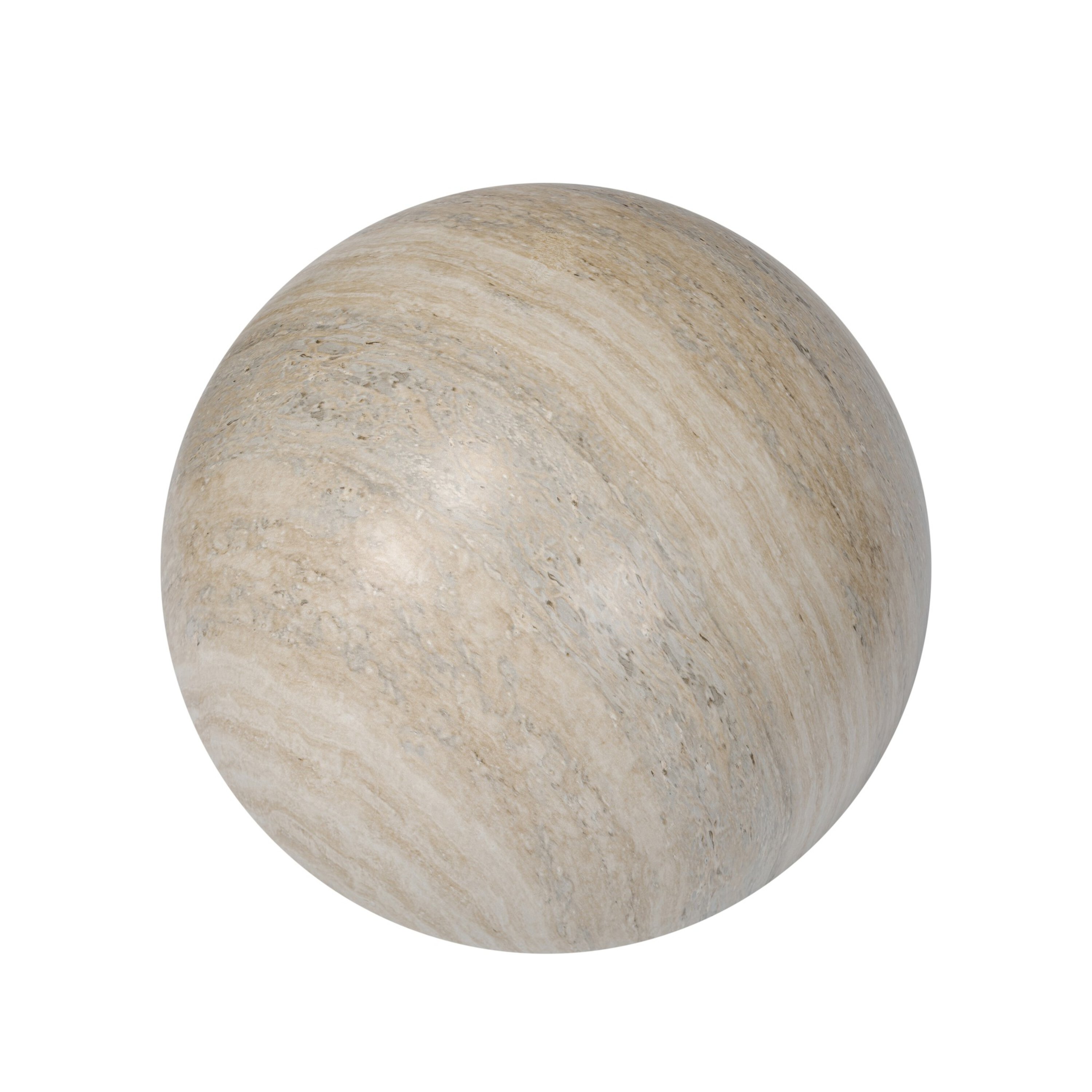 Eloweth Outdoor Sphere, Natural Grey Faux Marble 5 Eloweth Outdoor Sphere, Natural Grey Faux Marble