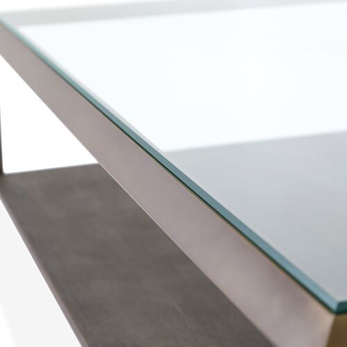 Anne Coffee Table, Gray Shagreen 6 Anne Coffee Table, Gray Shagreen