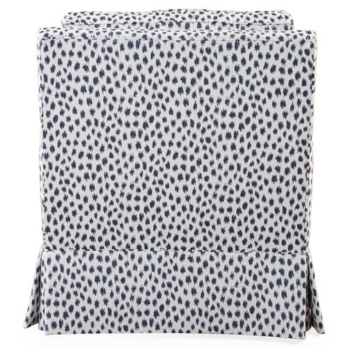 Auburn Club Chair, Indigo Spot Sunbrella 4 Auburn Club Chair, Indigo Spot Sunbrella