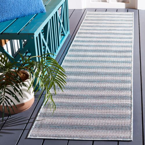 Lakeside Outdoor Rug, Aqua/Ivory 14 Lakeside Outdoor Rug, Aqua/Ivory