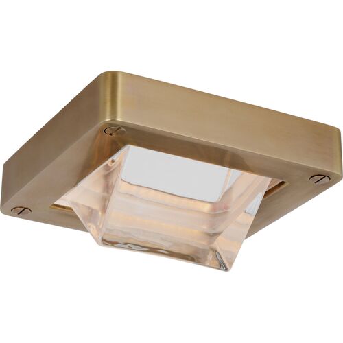 Rolland Indoor/Outdoor 5" Solitaire Flush Mount