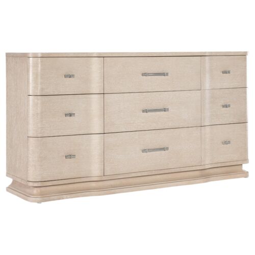 Nouveau Chic 9-Drawer Dresser, Sandstone 1 Nouveau Chic 9-Drawer Dresser, Sandstone