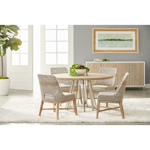 S/2 Arras Woven Side Chairs, Taupe/Pumice 14 S/2 Arras Woven Side Chairs, Taupe/Pumice