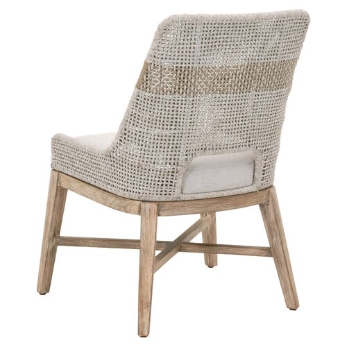 S/2 Arras Woven Side Chairs, Taupe/Pumice 4 S/2 Arras Woven Side Chairs, Taupe/Pumice