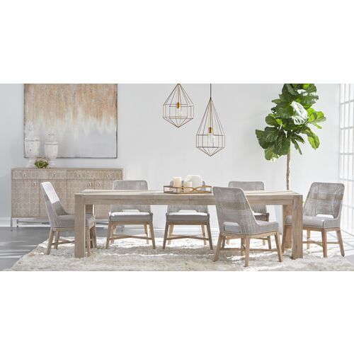 S/2 Arras Woven Side Chairs, Taupe/Pumice 7 S/2 Arras Woven Side Chairs, Taupe/Pumice